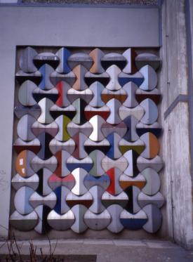 Eingang Block 10, WKI, 1995, Willi Neubert