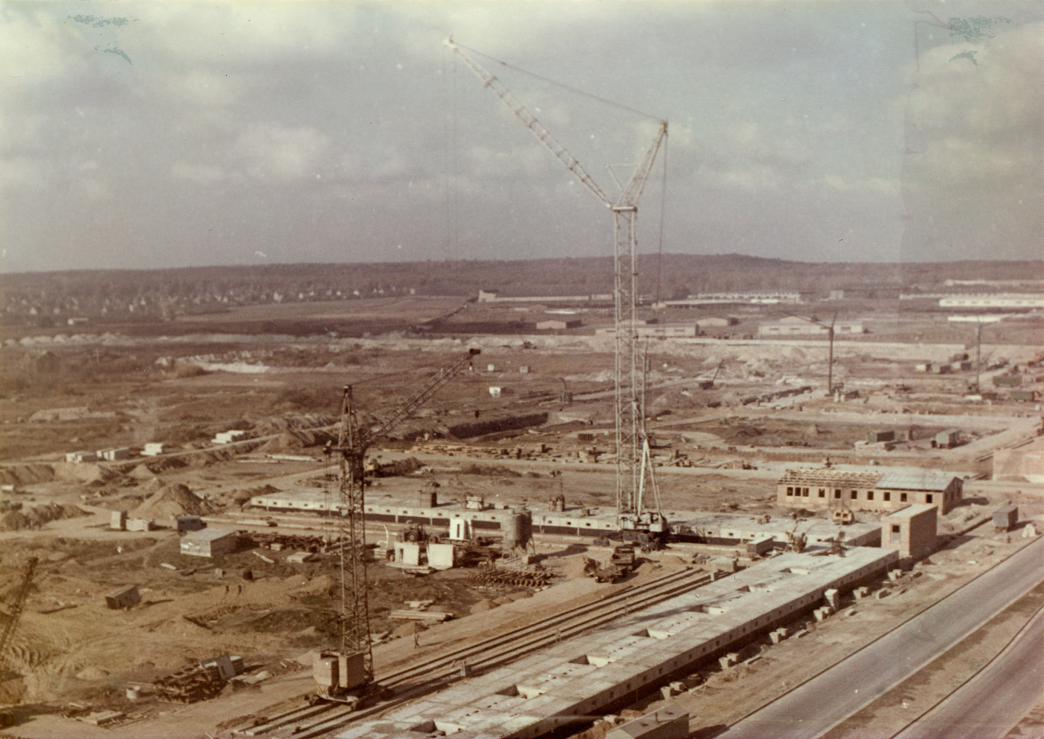 IV. WK - Beginn der Bauarbeiten im Sept. 71